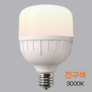 비츠온 LED T 벌브W T벌브W 전구 램프 50W전구 E39베이스, 전구색, 1개