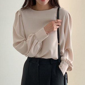 NewCae 여성 이쁜 블라우스 베이직 세미 여성 셔츠블라우스