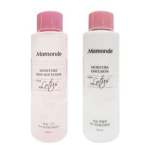 마몽드 모이스처 스킨 소프너 320ml + 모이스처 에멀젼 320ml 세트, 1세트