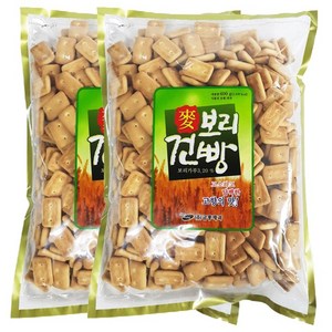 금풍제과 보리건빵, 600g, 2개