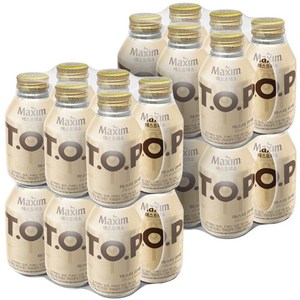 TOP 맥심 T.O.P 마스터 라떼, 275ml, 48개