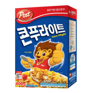 포스트 콘푸라이트 시리얼, 600g, 10개