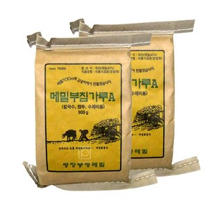 국산메밀40% 평창봉평메밀 메밀부침가루900g 2개