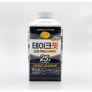 테이크핏 프로 부스터 제로슈거 레몬맛, 450ml, 12개