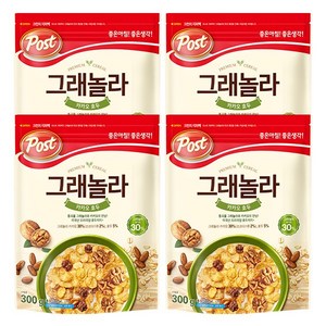 포스트 그래놀라 카카오호두 300g x 4개