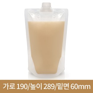 콩물파우치 1.8L 35파이(A), 파랑, 1개, 1개