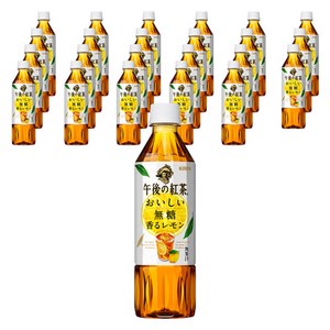 오후의홍차 맛있는 향이 나는 레몬, 24개, 500ml