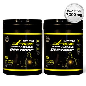 익스트림 OPTIMA BCAA 타우린 7000+, 300g, 2개