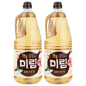 롯데 미림 (요리용 맛술), 2L, 2개