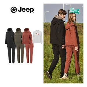 [지프] JEEP 여성 24FW 프리미엄 에센셜 풀셋업 3종 (자켓+팬츠+티셔츠)