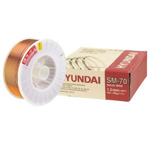 현대 솔리드와이어 CO2용접봉 스틸용접봉 SM-70, SM-70 0.8mmx15kg, 1개