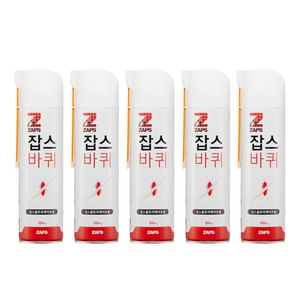 잡스 울트라에어로솔 살충제, 500ml, 5개