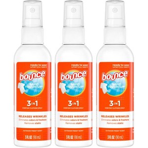 바운스 여행용 패브릭 주름 제거 스프레이 90ml 3팩세트, 3개