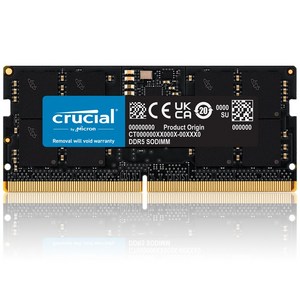 마이크론 Cucial 노트북 DDR5-5600 CL46, 32GB, 1개