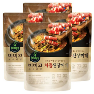 비비고 차돌된장찌개 460g, 4개