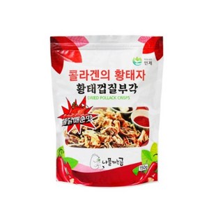 황태껍질부각 불닭매운맛, 150g, 2개