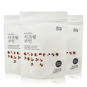 빅마마 시크릿코인 편안한맛, 80g, 3개