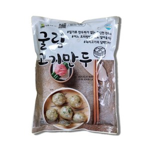 나래 굴림고기만두 1kg, 1개