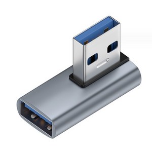 USB 3.0 좌향 90도 연장 꺽임 젠더 (T-USB3-AMAFLR) jaba12345*72974370Qd, 본상품선택