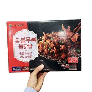 푸드맥스 일반포장 숯불무뼈불닭발 350g x 2, 700g, 1개