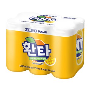 환타 제로 파인애플향 215ml x 30캔, 30개