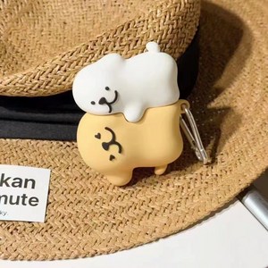 칼리고 에어팟 4세대 호환 케릭터 케이스, 3. 커플 강아지, 에어팟4세대, 1개