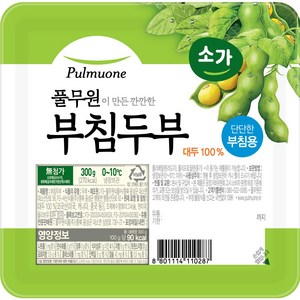 [메가마트]풀무원 SOGA 부침두부 단단한부침 300g, 1개