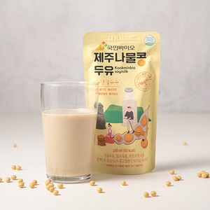 국민바이오 제주나물콩두유, 180ml, 60개