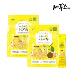 제주스 제주 레몬차 자일로스 레몬청 스틱, 375g, 375g, 15개입, 2세트