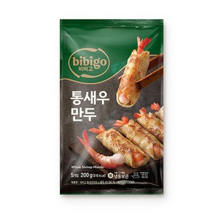 CJ 비비고 만두 통새우 새우 200g, 1개