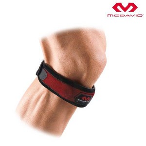 맥데이비드 점퍼 무릎 보호대 LV2 414R 레드, 1개
