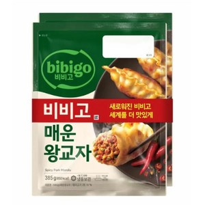 비비고 매운왕교자, 385g, 4개