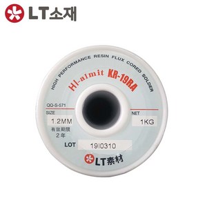 LT소재(구.희성소재)알미트KR-19RA 1.2MM 18650단자땜, 1개