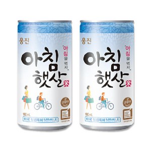 웅진 아침햇살, 180ml, 60개