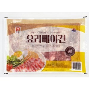 사조 요리베이컨 1kg, 6개