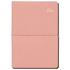2025 다이어리 날짜형 위클리 주간식 다이어리 B6 디커버다이어리 DV PRO1, 인디핑크