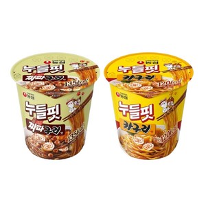 [한번에먹자쇼핑몰] 농심 누들핏 카구리맛 40.5g 4개 + 누들핏 짜파구리맛 41.5g 4개 총 8개입, 1개