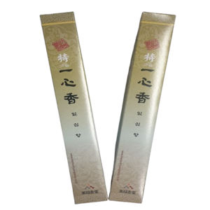 OTWO 고급 특 일심향(2P) 명절 제사용 제례용 만복향당, 1세트, 2개입