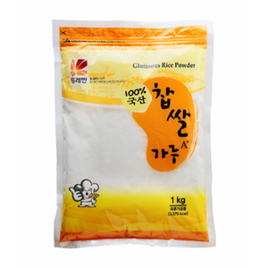 뚜레반 찹쌀가루 국산 A+, 1kg, 3개