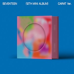 [CARAT Ve.] [특전 공식포토카드] 세븐틴 미니 12집 SPILL THE FEELS / 하드커버바인더+북클릿1세트+가사지+포토카드4종+아웃박스 / SEVENTEEN