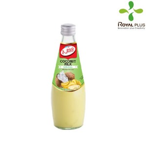 로얄플러스 바나나 코코넛 밀크, 290ml, 12개