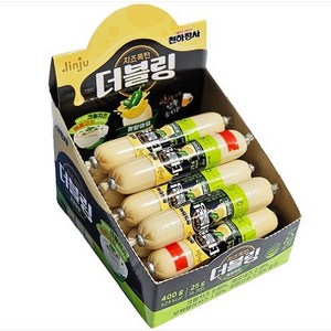 진주햄 더블링 청양마요 간식 소시지, 25g, 16개