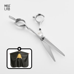 미스랩 2세대 전문가용가위 커트 블런트 5.5 실버 BPBTC-550, 1개, 1] 2세대 블런트 5.5
