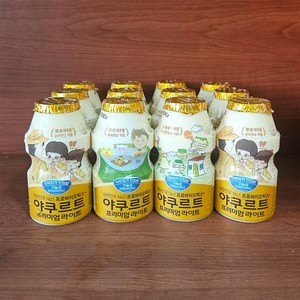 한국야쿠르트 프리미엄 라이트 100ml 아이스포장무료, 12개