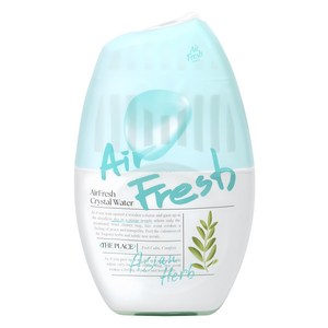 에어후레쉬 크리스탈워터 실내용 대용량 방향제 아시안 허브향, 1개, 400ml