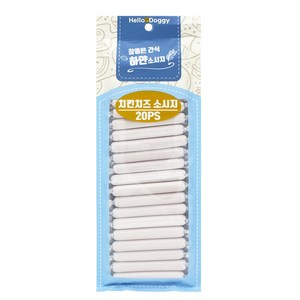 헬로도기 참좋은간식 하얀소시지 강아지간식, 치킨치즈, 180g, 1개