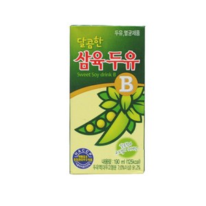 삼육두유 달콤한맛B 190ml 64팩, 64개