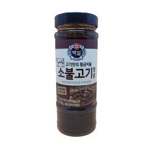 백설 소불고기양념500g, 500g, 4개