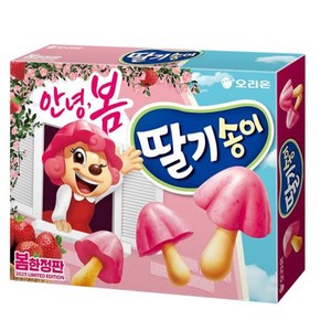 오리온 딸기송이 봄한정판 144g, 5개