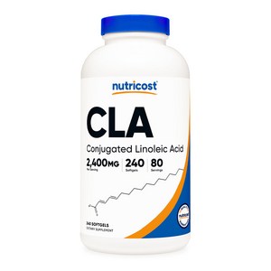 뉴트리코스트 CLA 2400mg 소프트젤, 240정, 1개